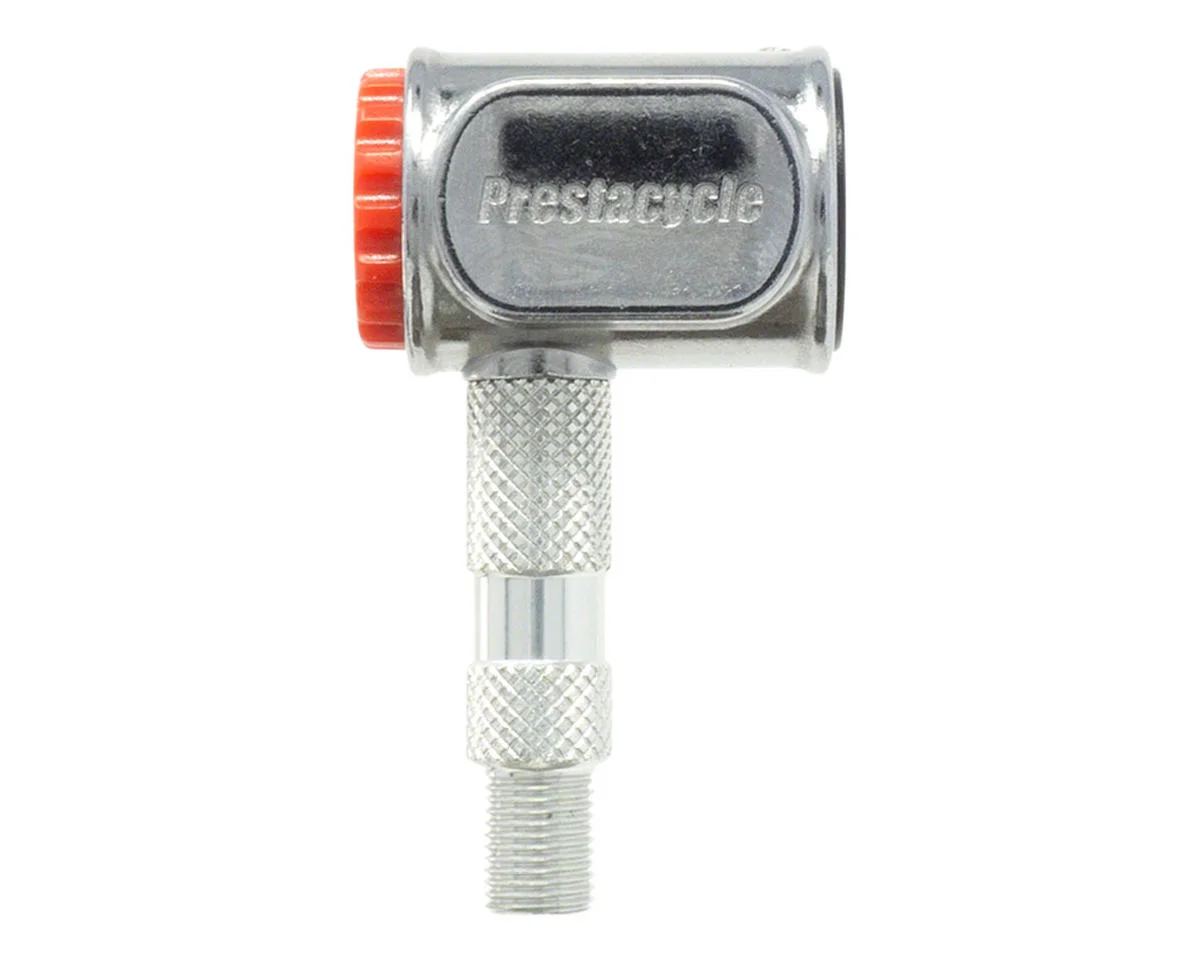 Prestacycle Pro Presta Head (Silver) (Also Works w/Clik) - view 2